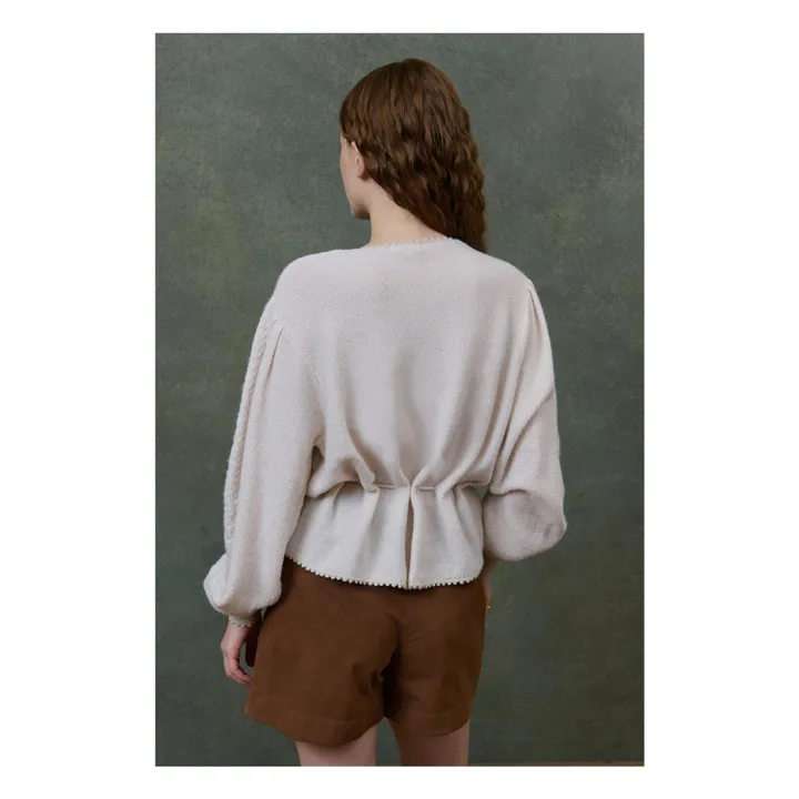 Cardigan Sandya - Women's collection | Cream- Product image n°1