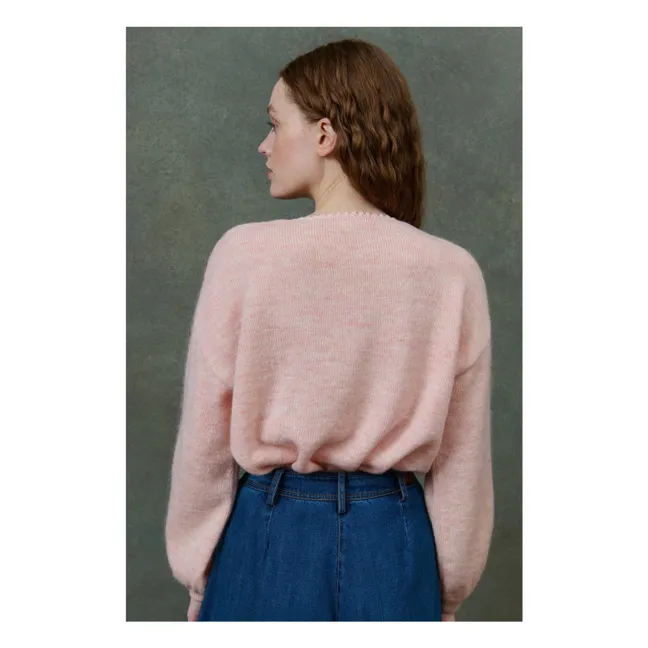 Cárdigan Lunami - Colección Mujer | Rosa empolvado