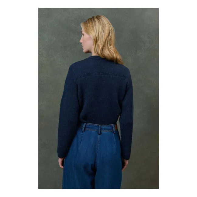 Darina sweater - Women's collection | Navy blue