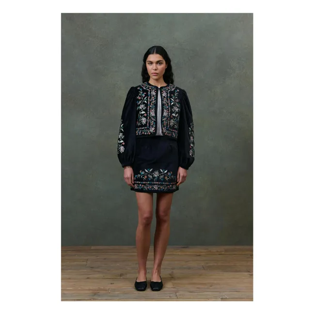 Veste Duras Velours - Collection Femme | Noir