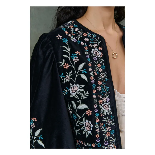 Veste Duras Velours - Collection Femme | Noir