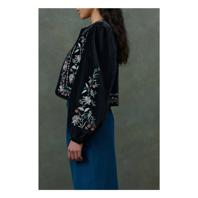 Veste Duras Velours - Collection Femme | Noir