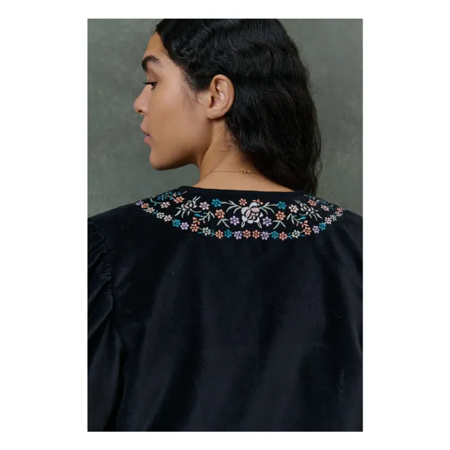 Veste Duras Velours - Collection Femme | Noir