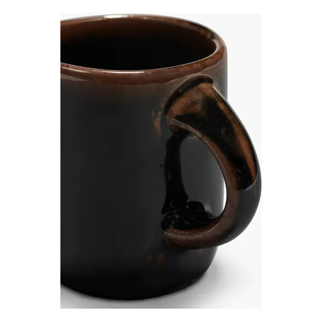 Tasses à café Out of lines, Uncharted - Set de 2 | Marron