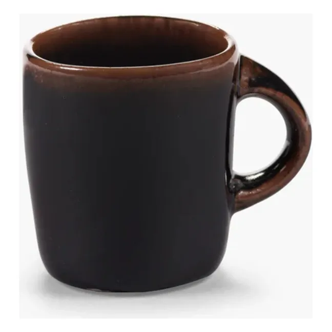 Tasses à café Out of lines, Uncharted - Set de 2 | Marron