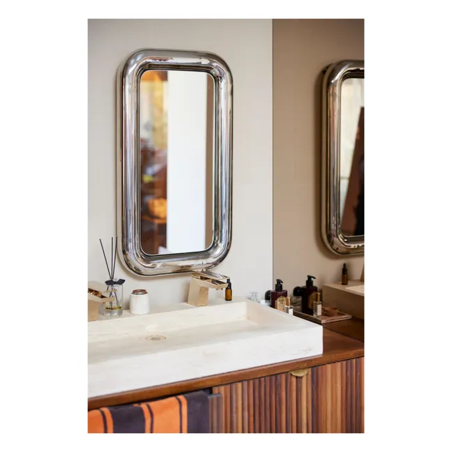 Miroir chromé Chubby | Chromé