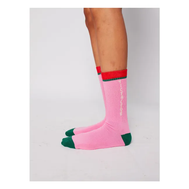 Lot de 2 Paires de Chaussettes Tic Tac Toe - Collection Femme | Bleu