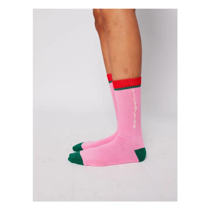 Lot de 2 Paires de Chaussettes Tic Tac Toe - Collection Femme | Bleu- Image produit n°2