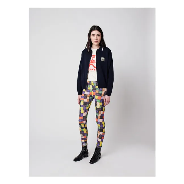 Mr Pencil Strickjacke mit Reißverschluss Recycelte Fasern - Damen-Kollektion | Navy