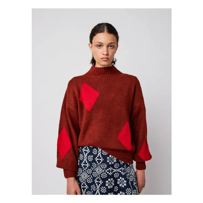 Jersey Diamond Card - Colección Mujer | Marrón