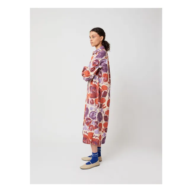 Vestido Dahlia de algodón orgánico - Colección Mujer | Crudo