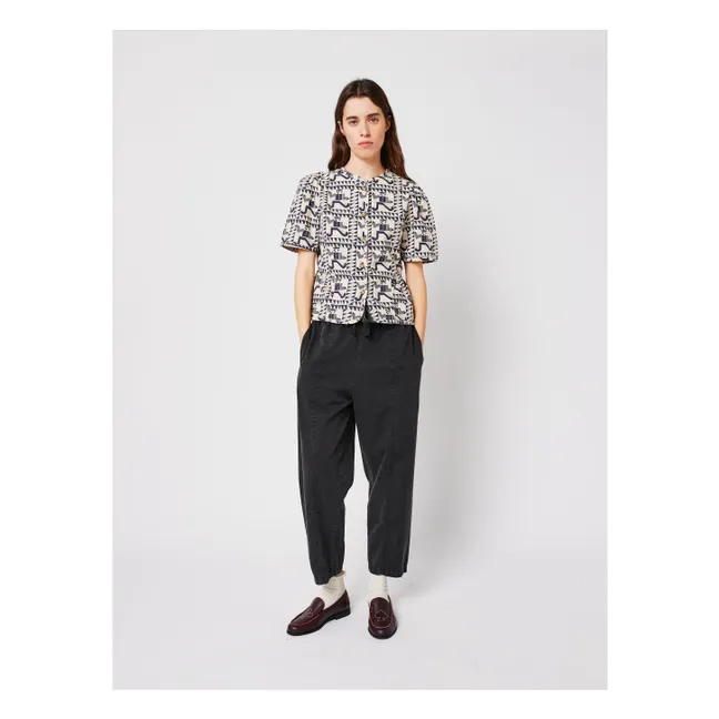 Blouse Mr Pencil Coton Bio - Collection Femme | Ecru