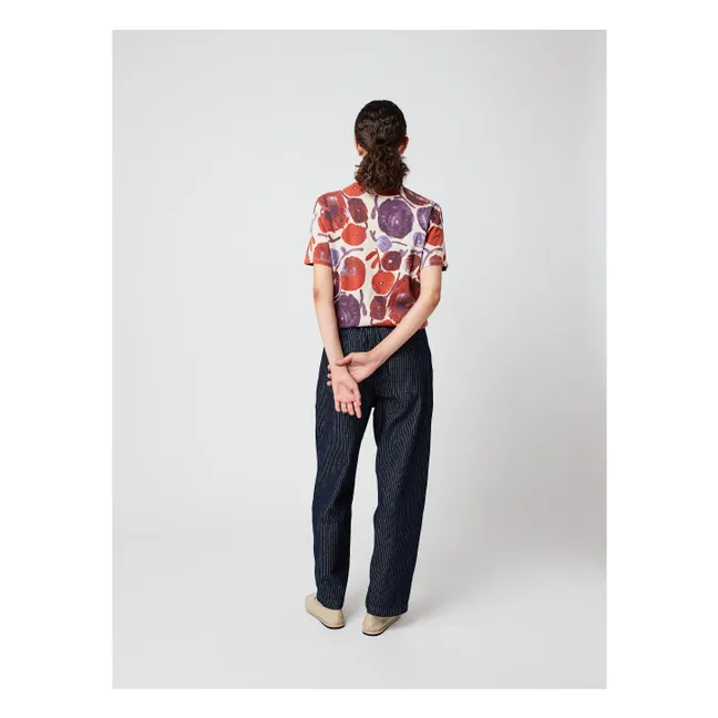 T-shirt Dahlia Coton Bio - Collection Femme | Blanc cassé