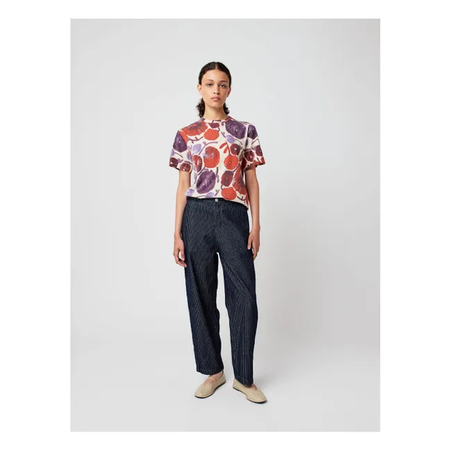 T-shirt Dahlia Coton Bio - Collection Femme | Blanc cassé