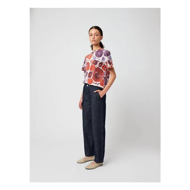 T-shirt Dahlia Coton Bio - Collection Femme | Blanc cassé