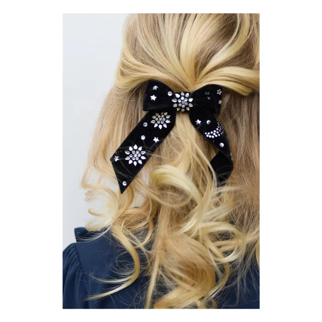 Barrette Nœud | Noir