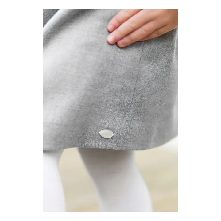 Robe Brodée | Gris- Image produit n°8