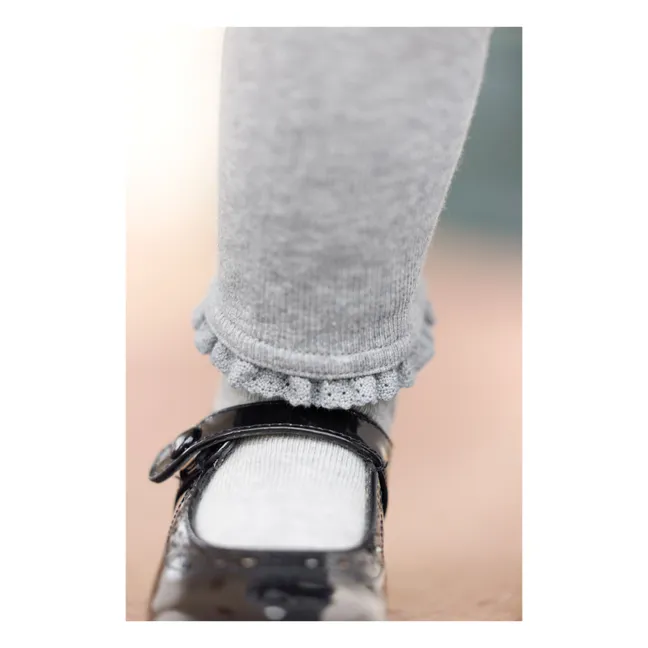 Legging Côtelé | Gris