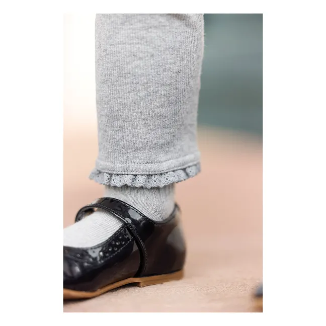 Legging Côtelé | Gris