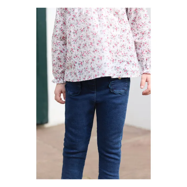 Pantalon Denim | Bleu marine