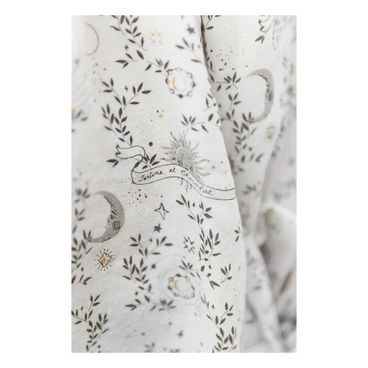 Blusa con cuello fruncido | Blanco- Imagen del producto n°6