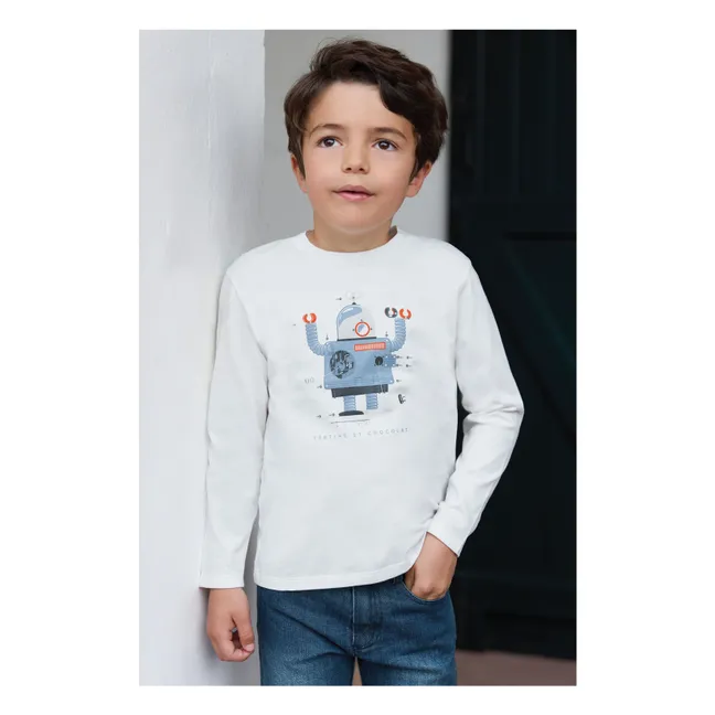 T-shirt Robot | Blanc