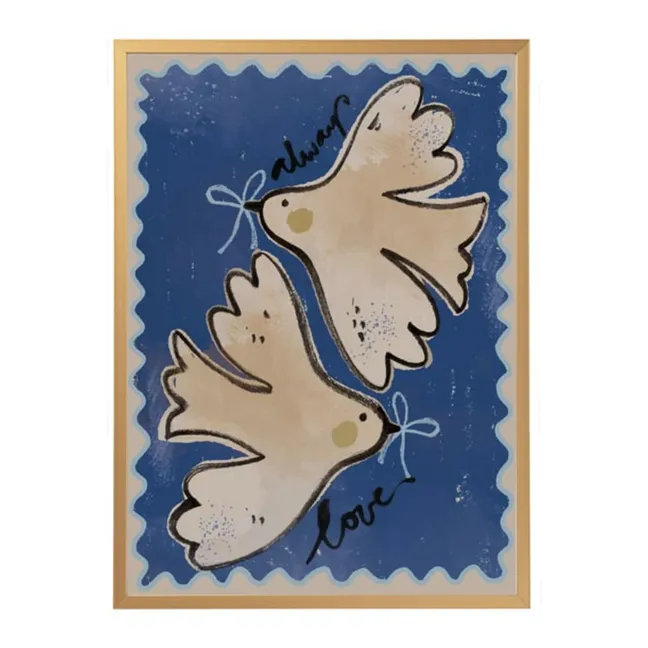 Grande affiche Always Love | Bleu