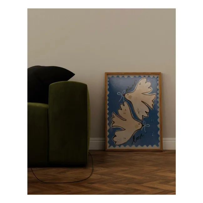 Big poster Always Love | Blue