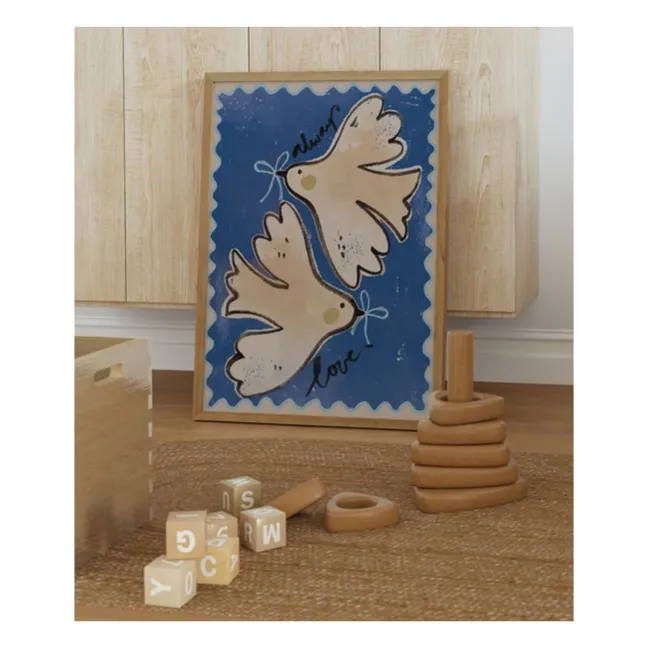 Grande poster Sempre amore | Blu