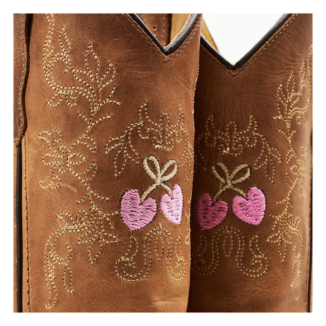 Botas vaqueras Dove Copenhagen Colors X Bootstock | Coñac