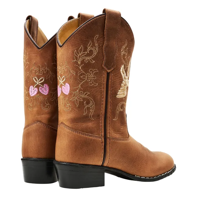 Bottes Cowboy Dove Copenhagen Colors X Bootstock | Cognac