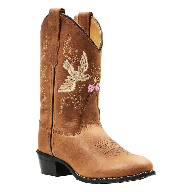 Botas vaqueras Dove Copenhagen Colors X Bootstock | Coñac