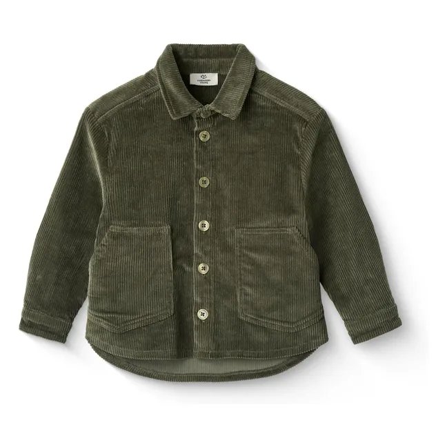 Chemise Velours Côtelé | Khaki