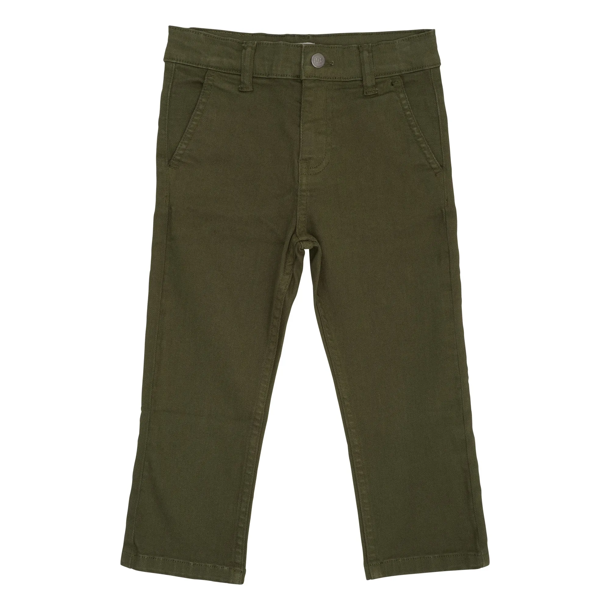 Copenhagen Colors Khaki Organic Cotton Twill Pants
