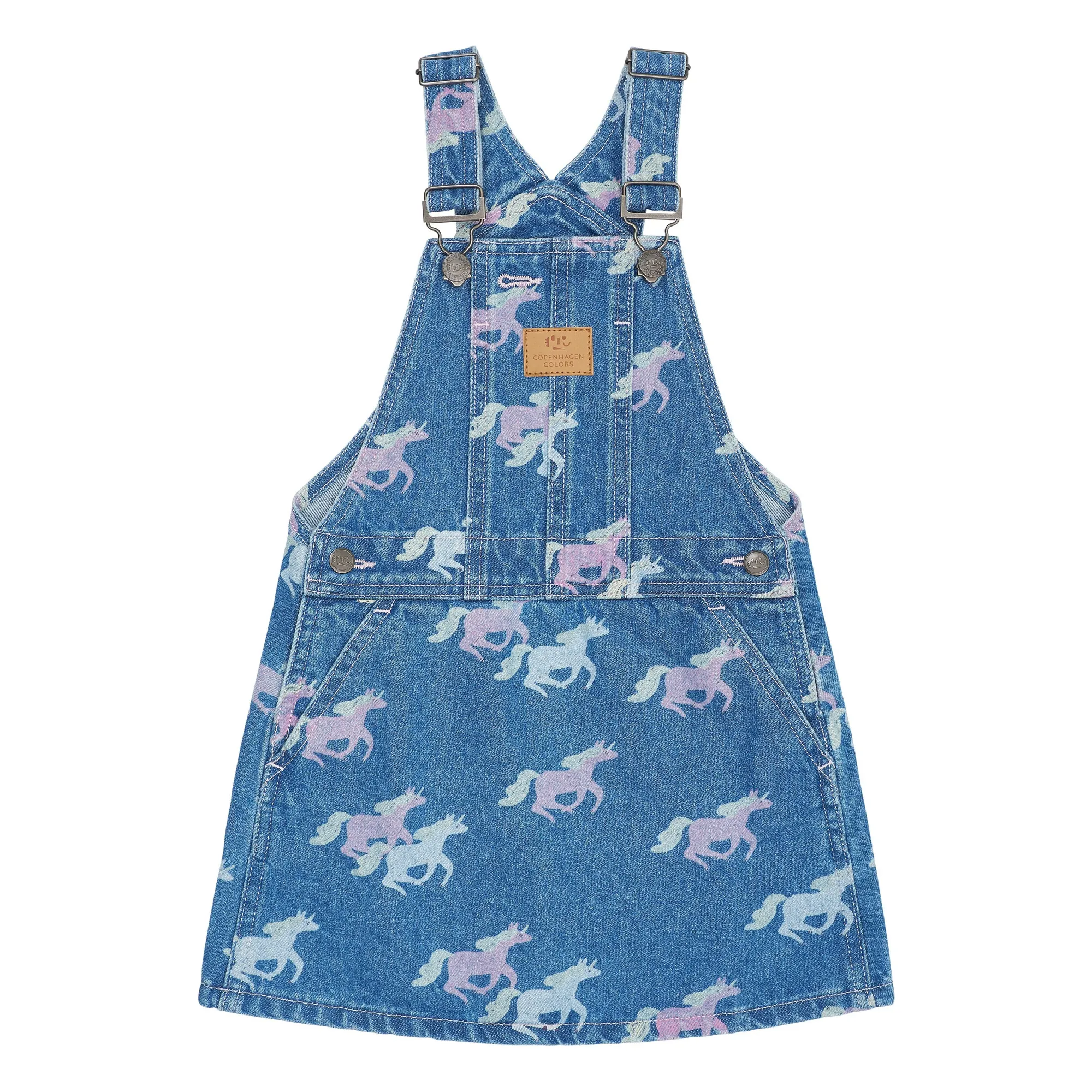 Copenhagen Colors Denim Spencer Unicorne Organic Cotton Dress
