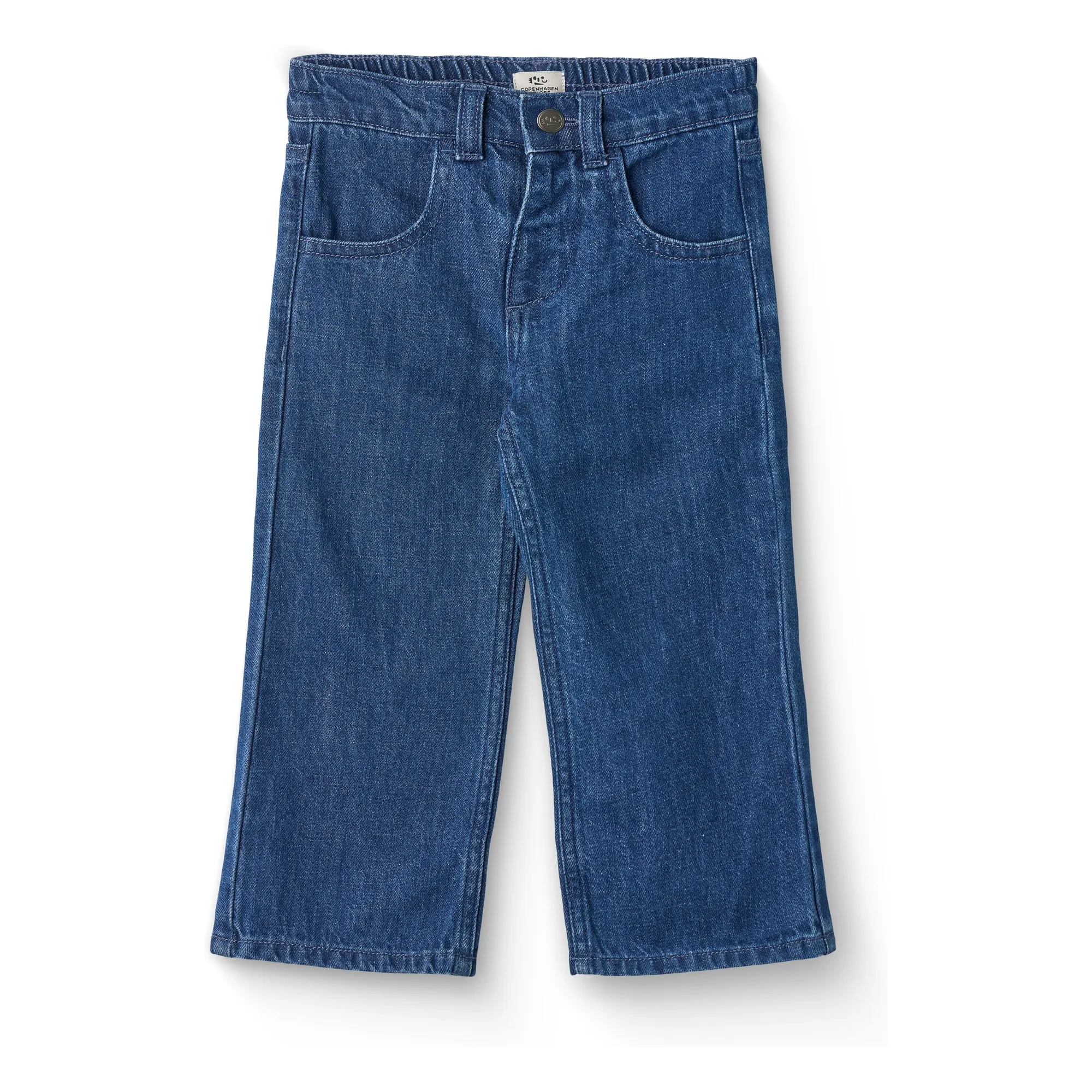 Copenhagen Colors Indigo Straight Jeans Organic Cotton