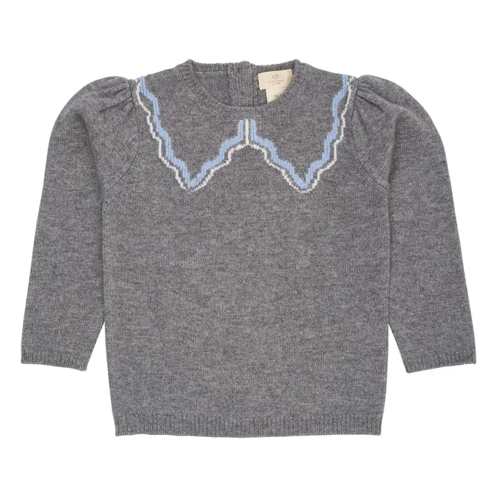 Pull Cachemire | Gris- Image produit n°0