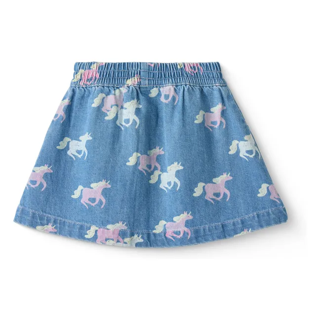 Jupe Unicorne Coton Bio | Denim