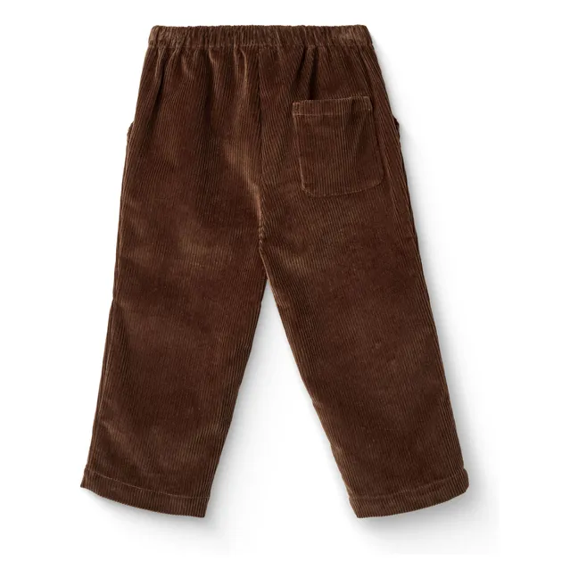 Pantalon Velours Côtelé | Marron