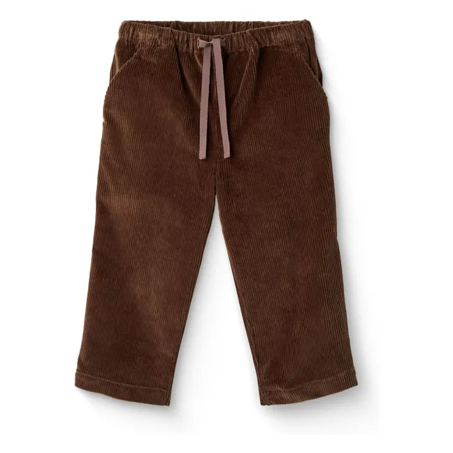 Pantalon Velours Côtelé | Marron