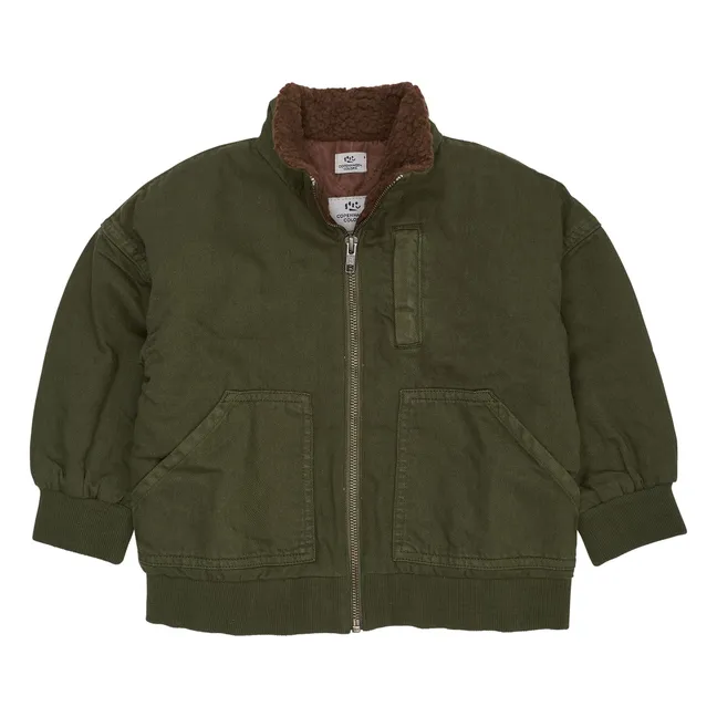 Blouson Twill Coton Bio | Khaki