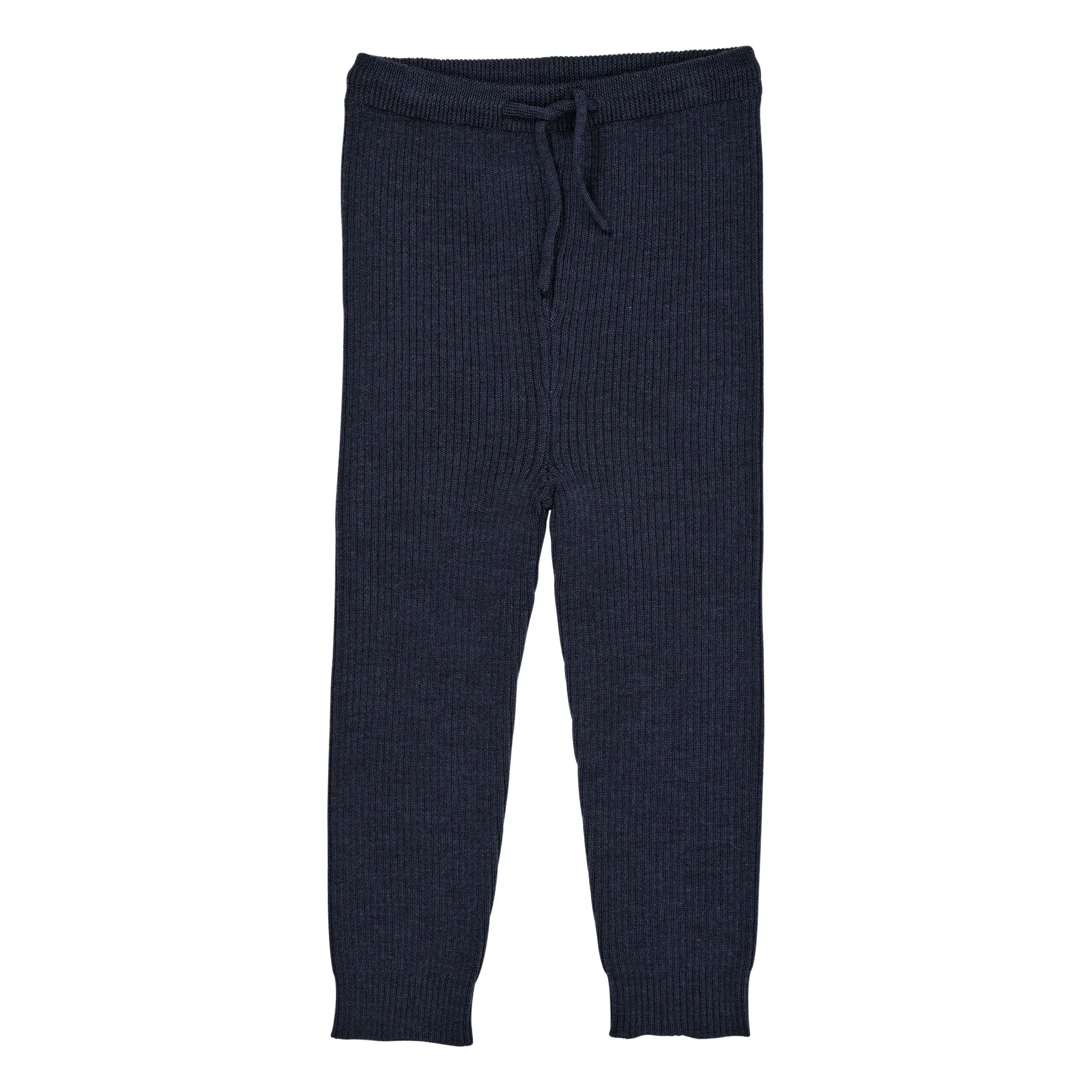 Copenhagen Colors Navy Blue Merino Wool Legging