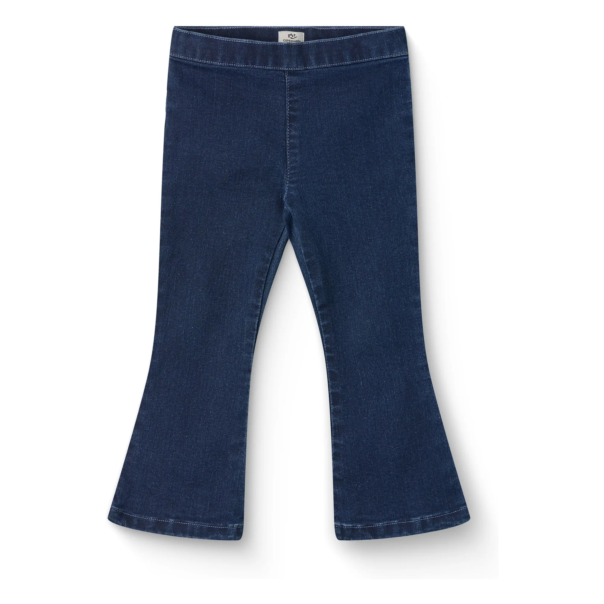 Copenhagen Colors Indigo Organic Cotton Flare Jeans