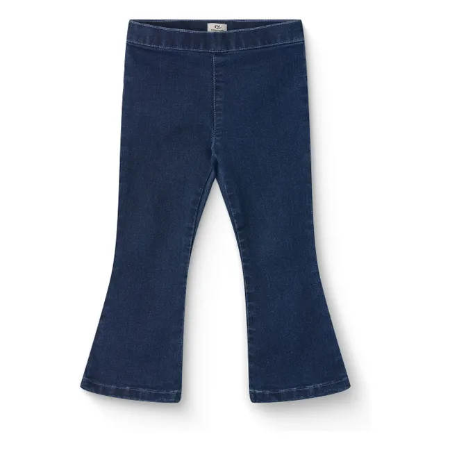 Jean Flare Coton Bio | Indigo