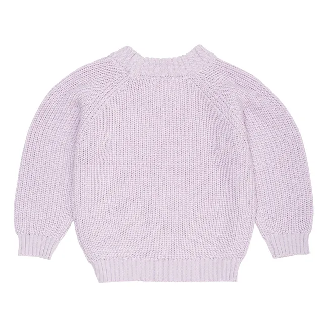 Pull Coton Bio | 	Lilas