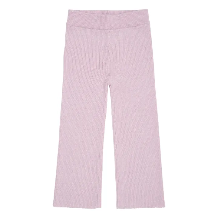 Pantalon Laine Mérinos | 	Lilas- Image produit n°0