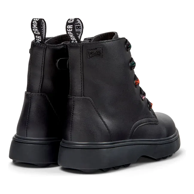 Norte Schnürstiefeletten | Schwarz
