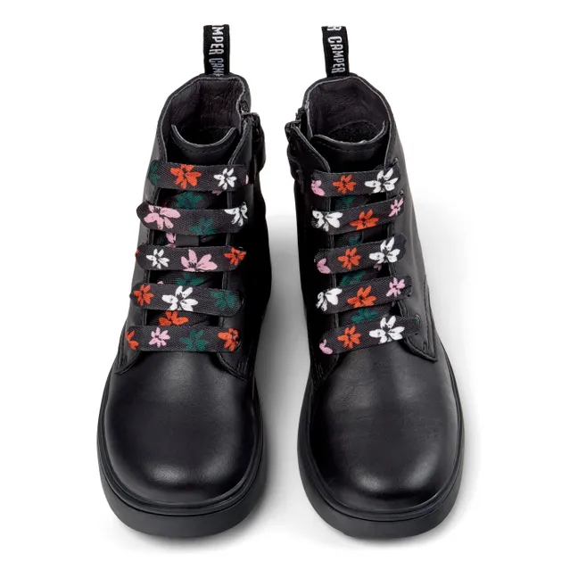 Bottines Lacets Norte | Noir