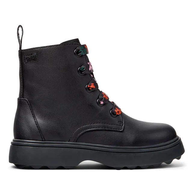 Norte Schnürstiefeletten | Schwarz