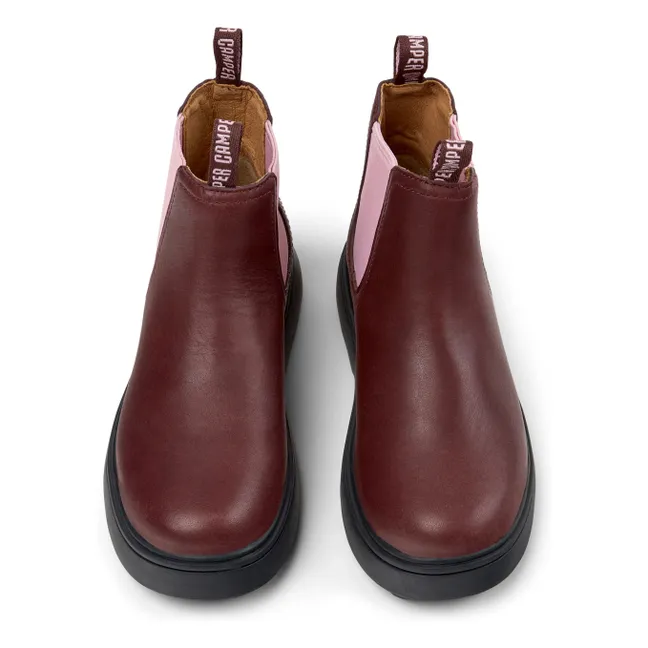 Norte Stiefeletten | Burgunderrot